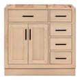 thumbnail image 1 of Ariel Hepburn 36 Inch Single Sink Base Cabinet In Oak, 1 of 10