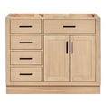 thumbnail image 1 of Ariel Hepburn 42 Inch Single Sink Base Cabinet In Oak, 1 of 10
