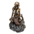thumbnail image 1 of ARIEL MERMAID SITTING ON ROCK LOOKING BEYOND THE HORIZON FANTASY FIGURINE STATUE, 1 of 3