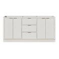 thumbnail image 1 of ARIEL Milan 72 Inch Double Sink Base Cabinet in Warm White, 1 of 7
