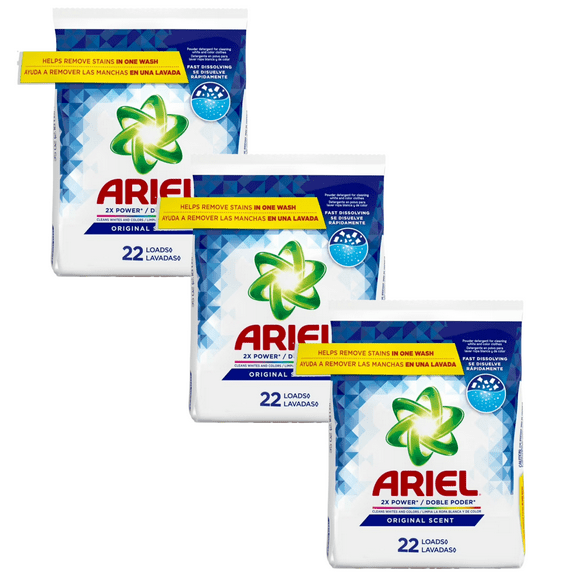 ARIEL Powder (3 Pack) 3 kg