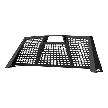 ARIES 1110111 Switchback Black Aluminum Truck Headache Rack Cab Protector, Select Dodge, Ram 1500, 2500, 3500 Fits select: 2019-2023 RAM 1500 CLASSIC