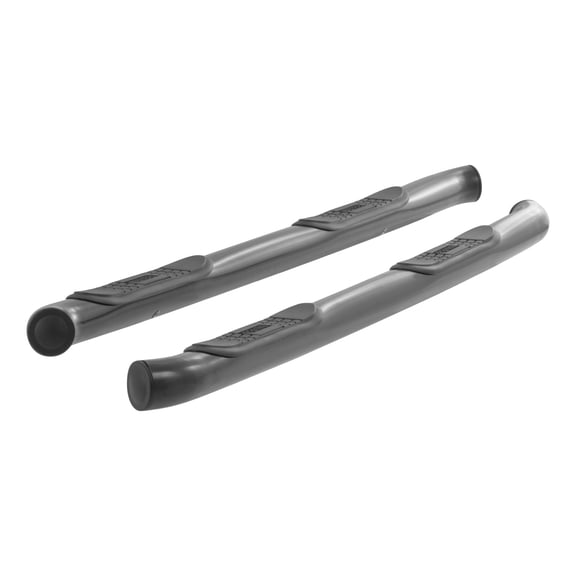 ARIES 201008 3-Inch Round Black Steel Nerf Bars, No-Drill