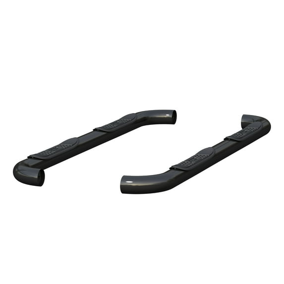 ARIES 203025 3-Inch Round Black Steel Nerf Bars, No-Drill for Ford F-250, F-350 (1999-2016)