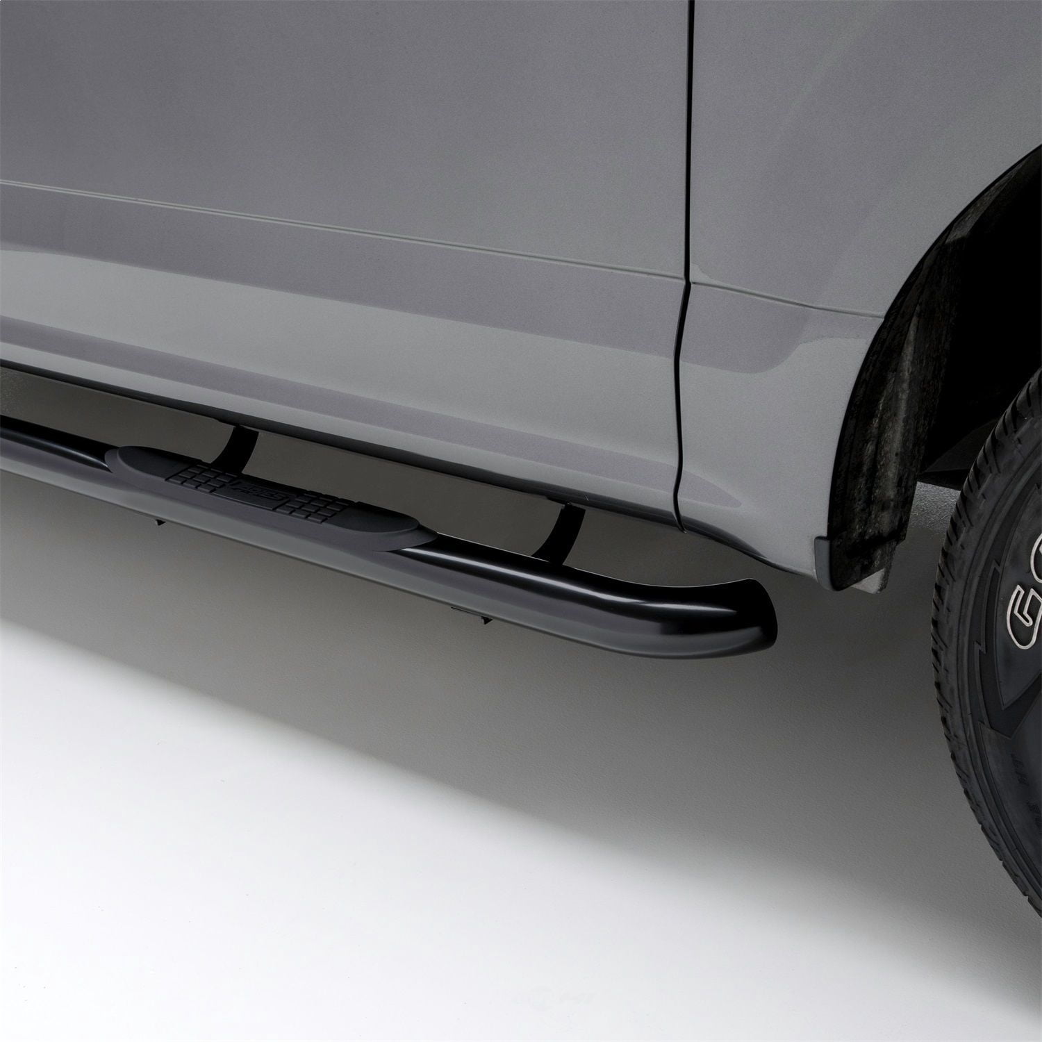 ARIES 203045 3-Inch Round Black Steel Nerf Bars, No-Drill, Select Ford F-150, F-250, F-350 Super Duty Fits select: 2015-2023 FORD F150, 2017-2022 FORD F250