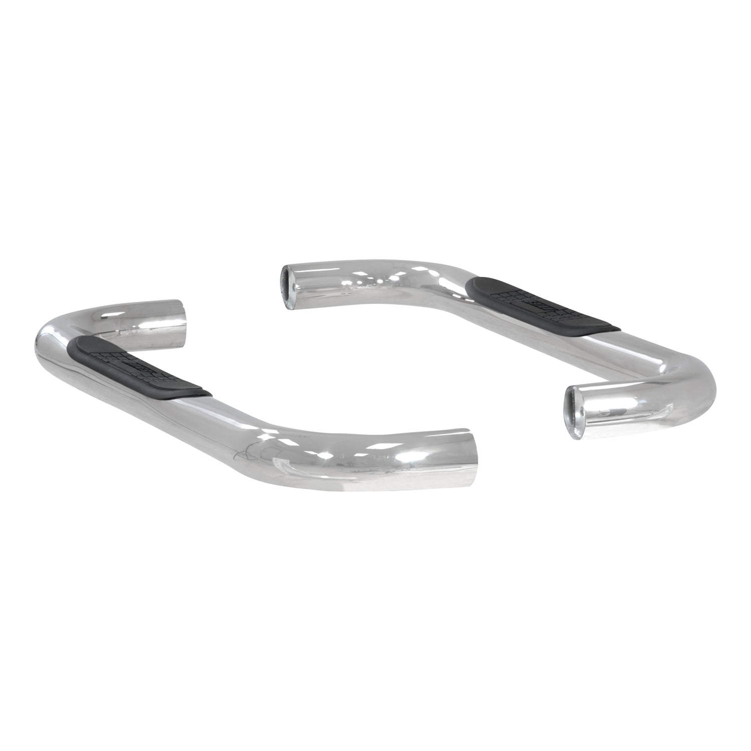 ARIES 204017‑2 Automotive Steps 3" Polished Stainless Nerf Bars for Chevrolet Silverado & GMC Sierra Regular Cab