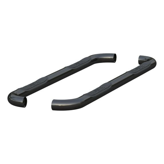 ARIES 205040 3-Inch Round Black Steel Nerf Bars, No-Drill, Automotive Steps