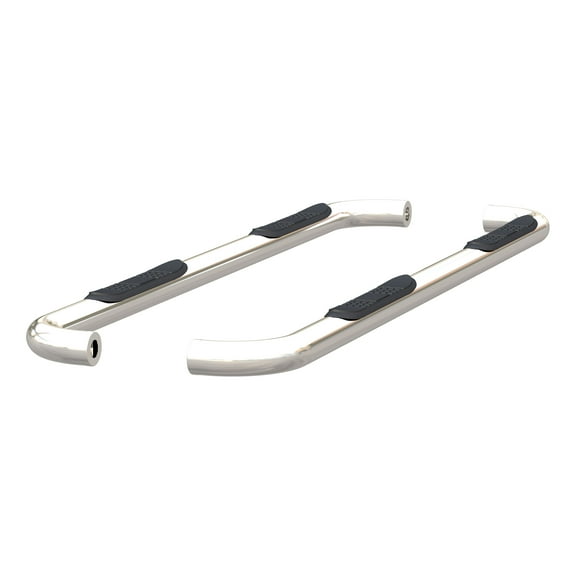 ARIES 205045-2 3-Inch Round Polished Stainless Steel Nerf Bars, No-Drill, Select Ram 1500 Fits select: 2019-2021 RAM 1500 BIG HORN/LONE STAR, 2023 RAM 1500 LARAMIE