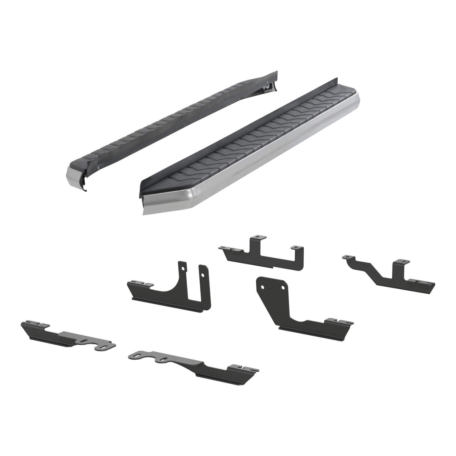 ARIES 2051020 AeroTread 5 x 76-Inch Polished Stainless SUV Running ...