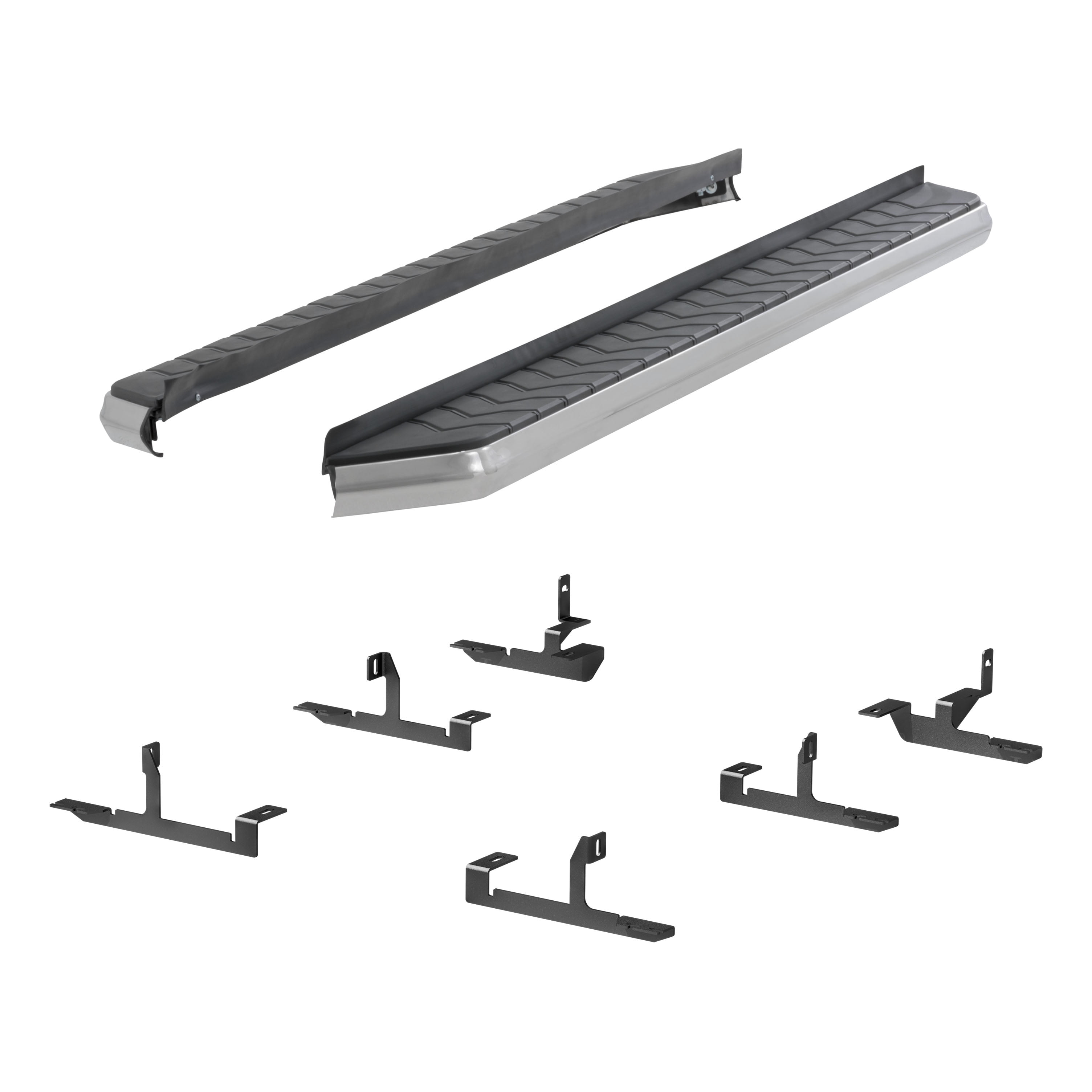 ARIES 2051030 AeroTread 5 x 76-Inch Polished Stainless SUV Running ...