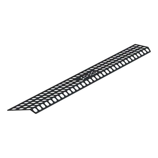 ARIES AdvantEDGE Black Side Bars / Running Boards - All-Aluminum For Trucks, Angular Design, Rust-Free