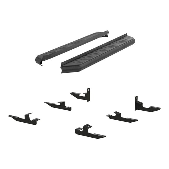 ARIES 2061006 AeroTread 5 x 67-Inch Black Stainless SUV Running Boards, Select Honda Pilot