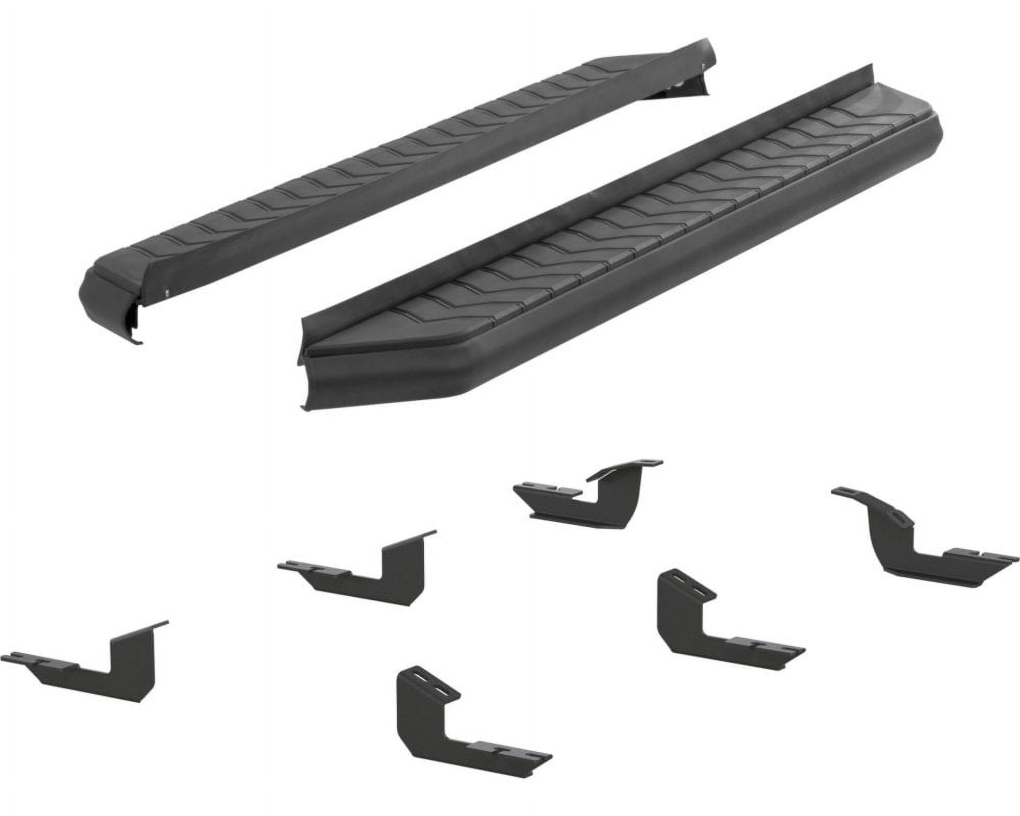 ARIES 2061027 AeroTread 5 x 67-Inch Black Stainless SUV Running Boards ...