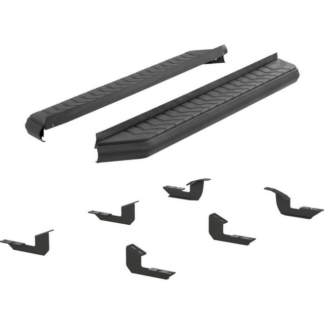 ARIES 2061027 AeroTread 5 x 67-Inch Black Stainless SUV Running Boards, Select Toyota 4Runner Fits select: 2019 TOYOTA 4RUNNER SR5/LIMITED/LIMITED NIGHT SHADE