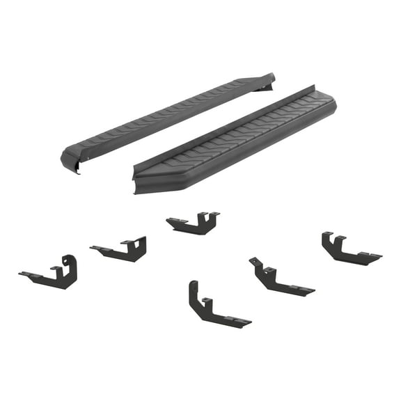 ARIES 2061029 AeroTread 5 x 70-Inch Black Stainless SUV Running Boards, Select Honda Pilot