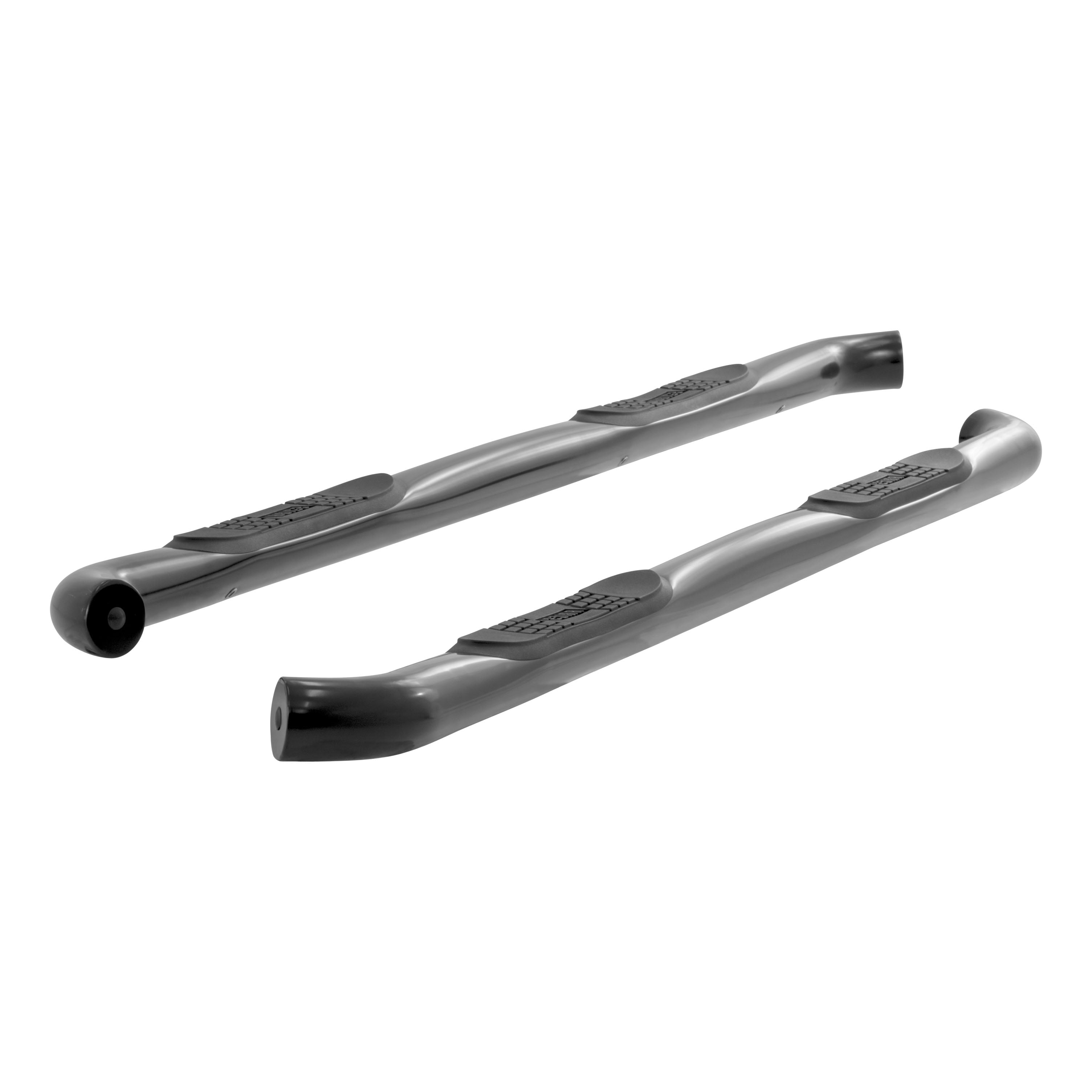 ARIES 213043 3-Inch Round Black Stainless Steel Nerf Bars, No-Drill, Select Ford F-150, F-250, F-350 Super Duty Fits select: 2015-2023 FORD F150, 2017-2023 FORD F250