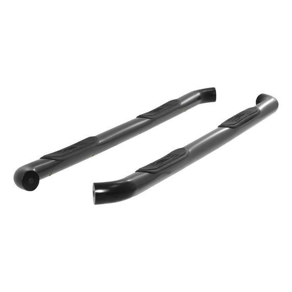 ARIES 214045 3-Inch Round Black Stainless Steel Nerf Bars, No-Drill, Select Chevrolet Silverado, GMC Sierra 1500, 2500, 3500 HD Fits select: 2007 GMC NEW SIERRA
