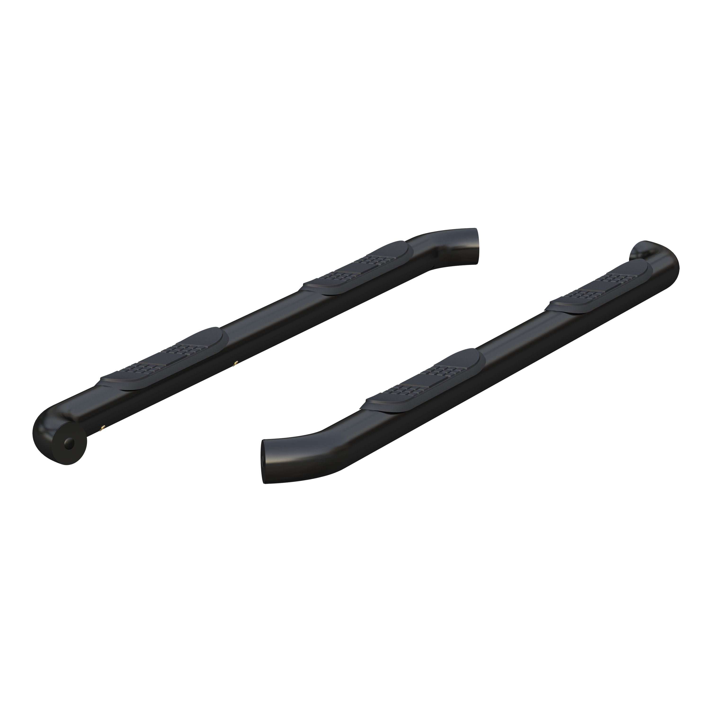 ARIES 214051 3-Inch Round Black Stainless Steel Nerf Bars, No