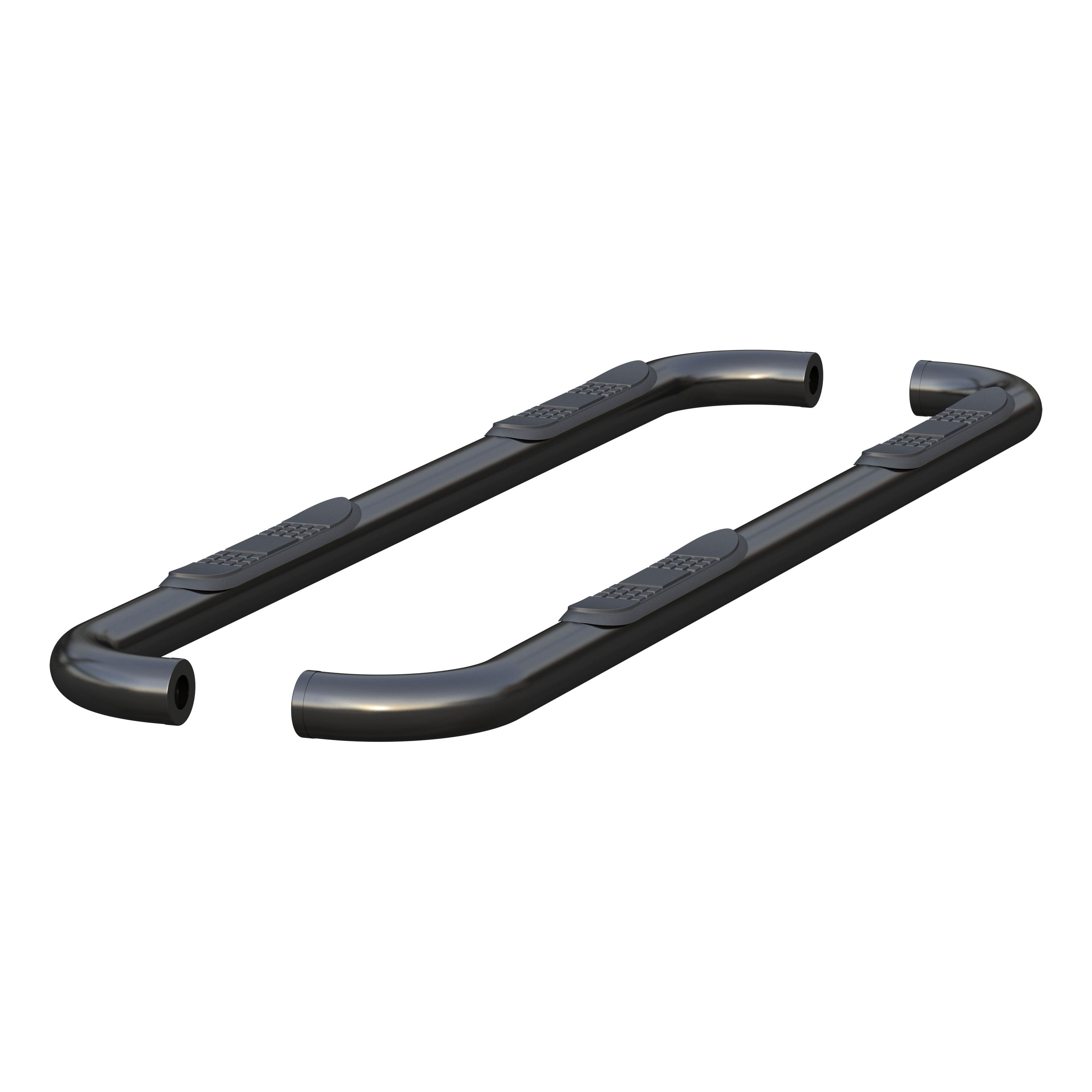 ARIES 215045 3-Inch Round Black Stainless Steel Nerf Bars, No-Drill, Select Ram 1500 Fits select: 2023 RAM 1500 LARAMIE