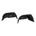 thumbnail image 1 of ARIES 2500555 Black Aluminum Rear Jeep Gladiator JT Inner Fender Liner Wheel Well Guard Covers, 1 of 5