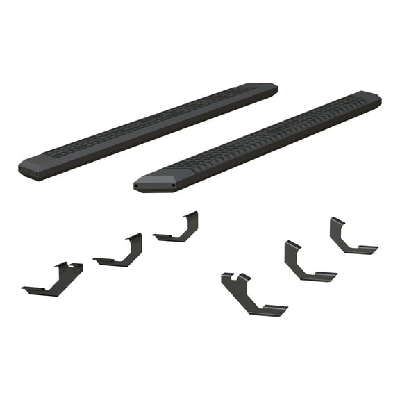 ARIES 2556023 AdvantEDGE Black Aluminum 85-Inch Truck Running Boards, Select Toyota Tacoma