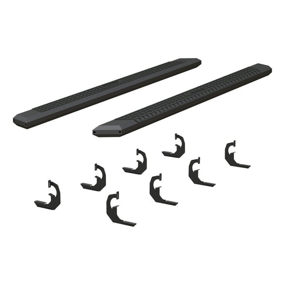 ARIES 2556047 AdvantEDGE Black Aluminum 91-Inch Truck Running Boards, Select Chevrolet Silverado, Tahoe, Suburban, GMC Sierra, Yukon Fits select: 2007 GMC NEW SIERRA, 2002-2006 CHEVROLET AVALANCHE