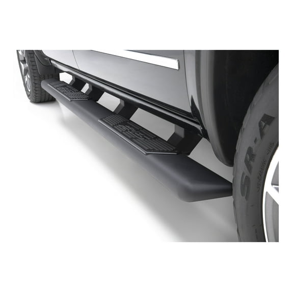ARIES 2558045 AscentStep Black Steel 5-1/2 x 75-Inch Truck Running Boards, Select Nissan Titan