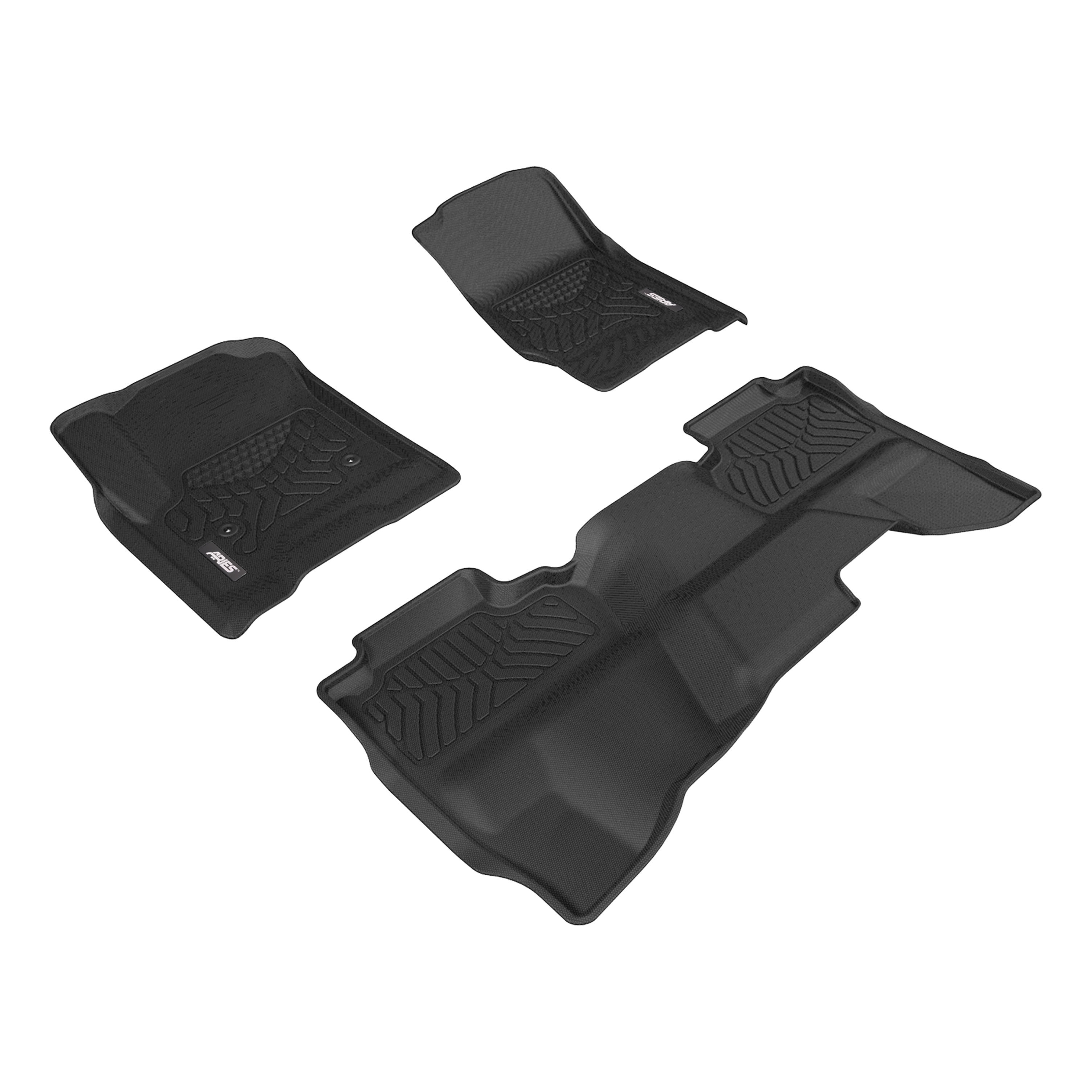 ARIES 2800609 StyleGuard XD Black Custom Floor Liners, Select Chevy