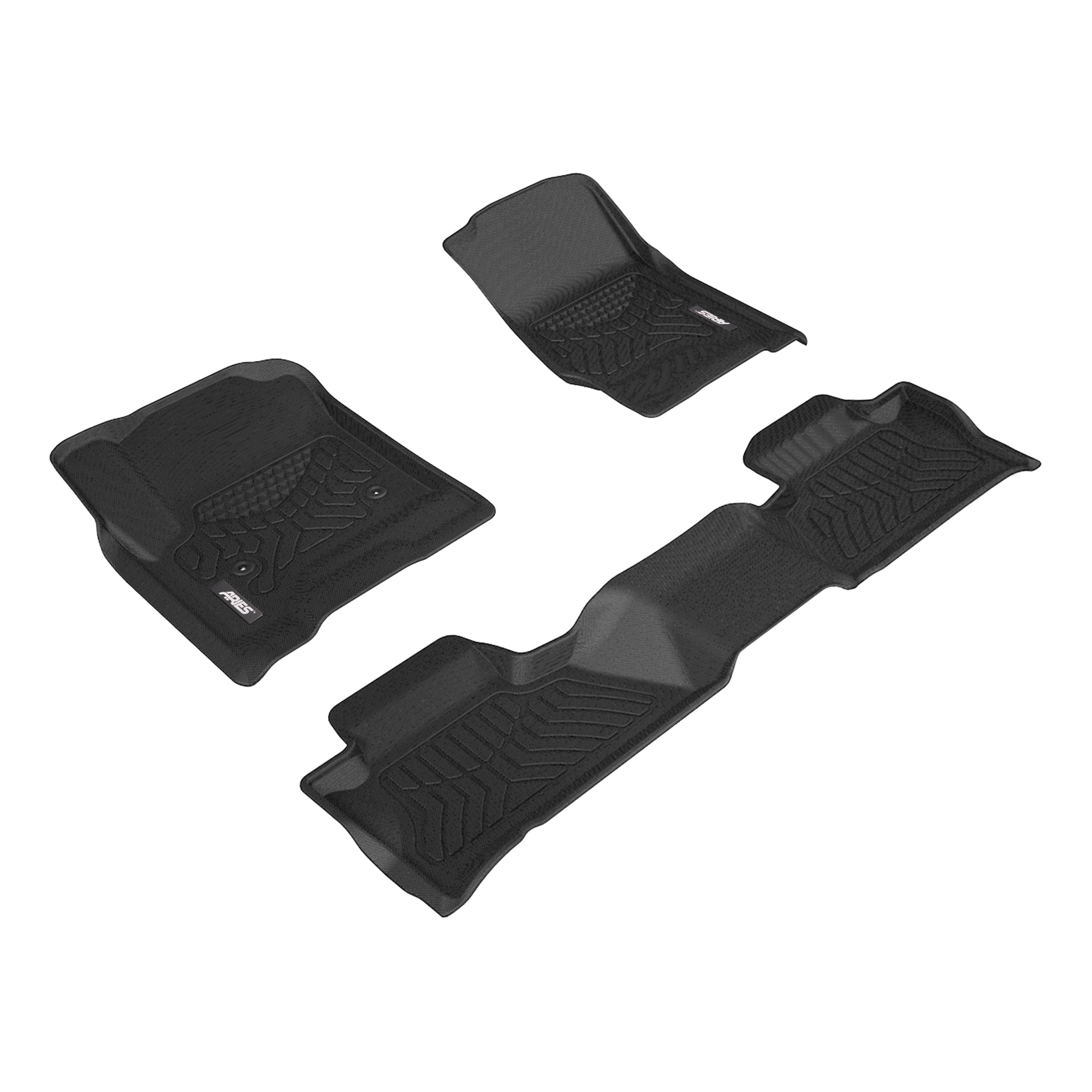 ARIES 2800709 StyleGuard XD Black Custom Floor Liners, Select Chevy
