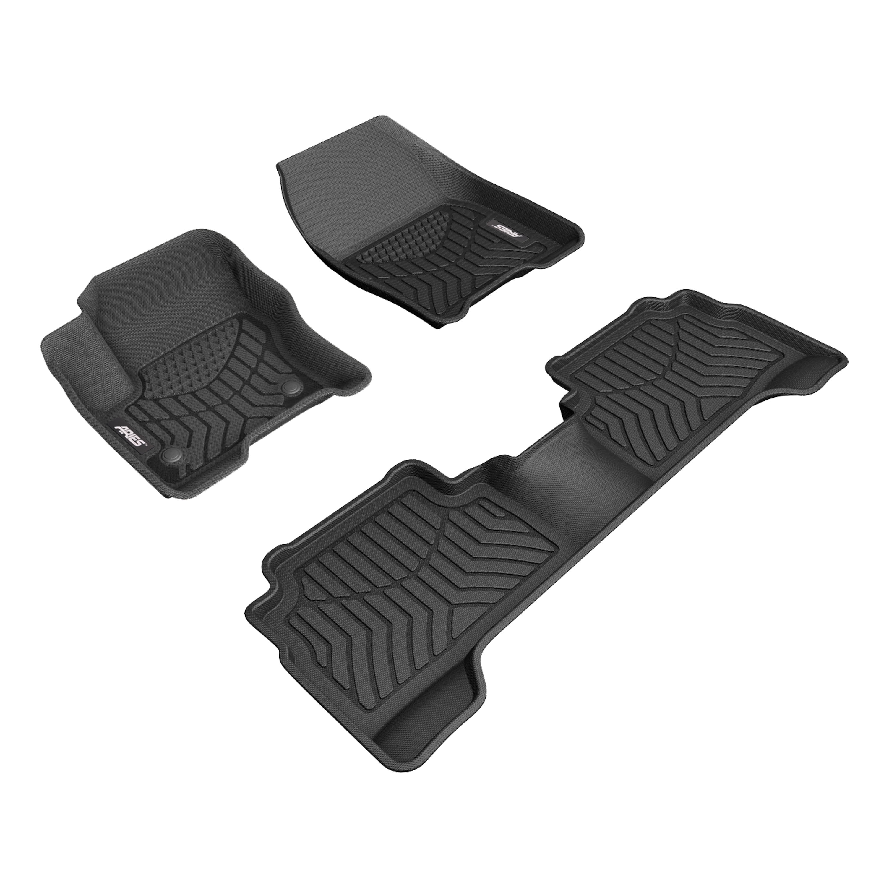 ARIES 2802409 StyleGuard XD Black Custom Floor Liners, Select Ford