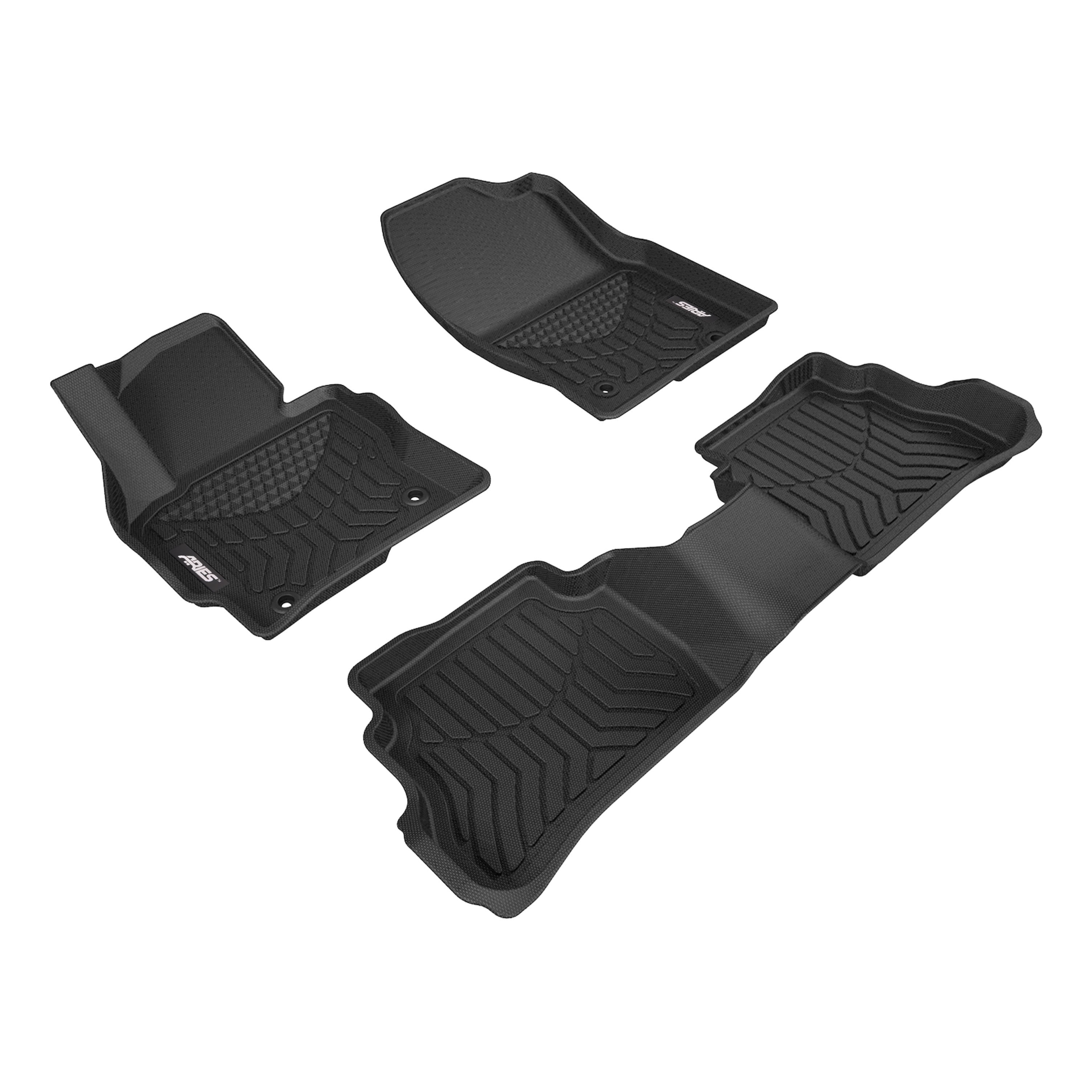 ARIES 2805009 StyleGuard XD Black Custom Floor Liners, Select Mazda CX