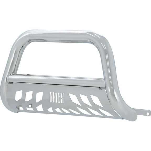 ARIES 35-9001 3-Inch Polished Stainless Steel Bull Bar, No-Drill, Select Nissan Armada, Titan Fits select: 2013 NISSAN ARMADA PLATINUM