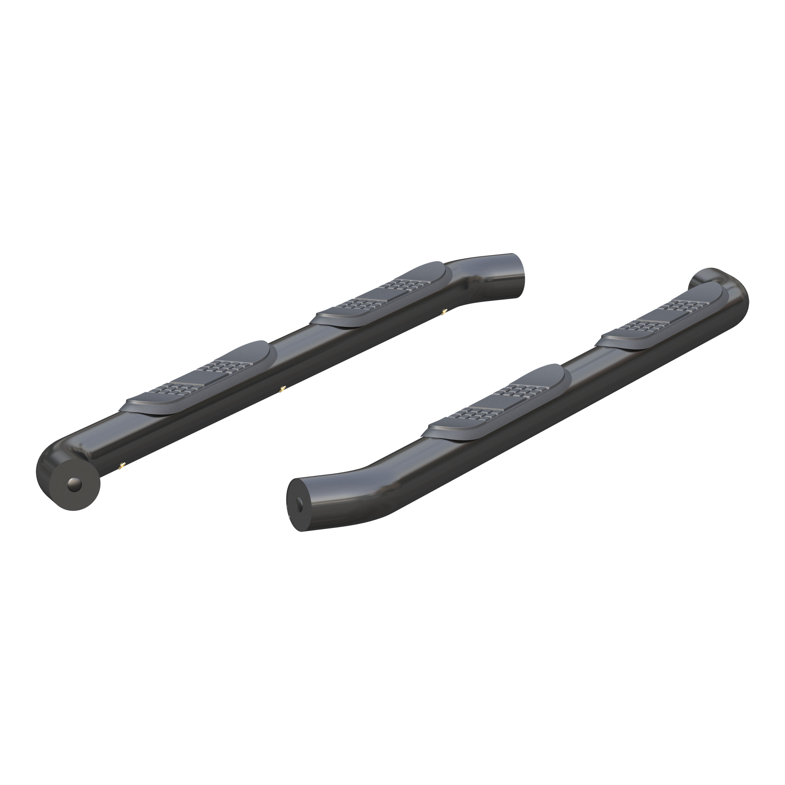 ARIES 35701 3-Inch Round Black Steel Nerf Bars, No-Drill, Select Jeep Wrangler JL Unlimited Fits select: 2023 JEEP WRANGLER 4XE
