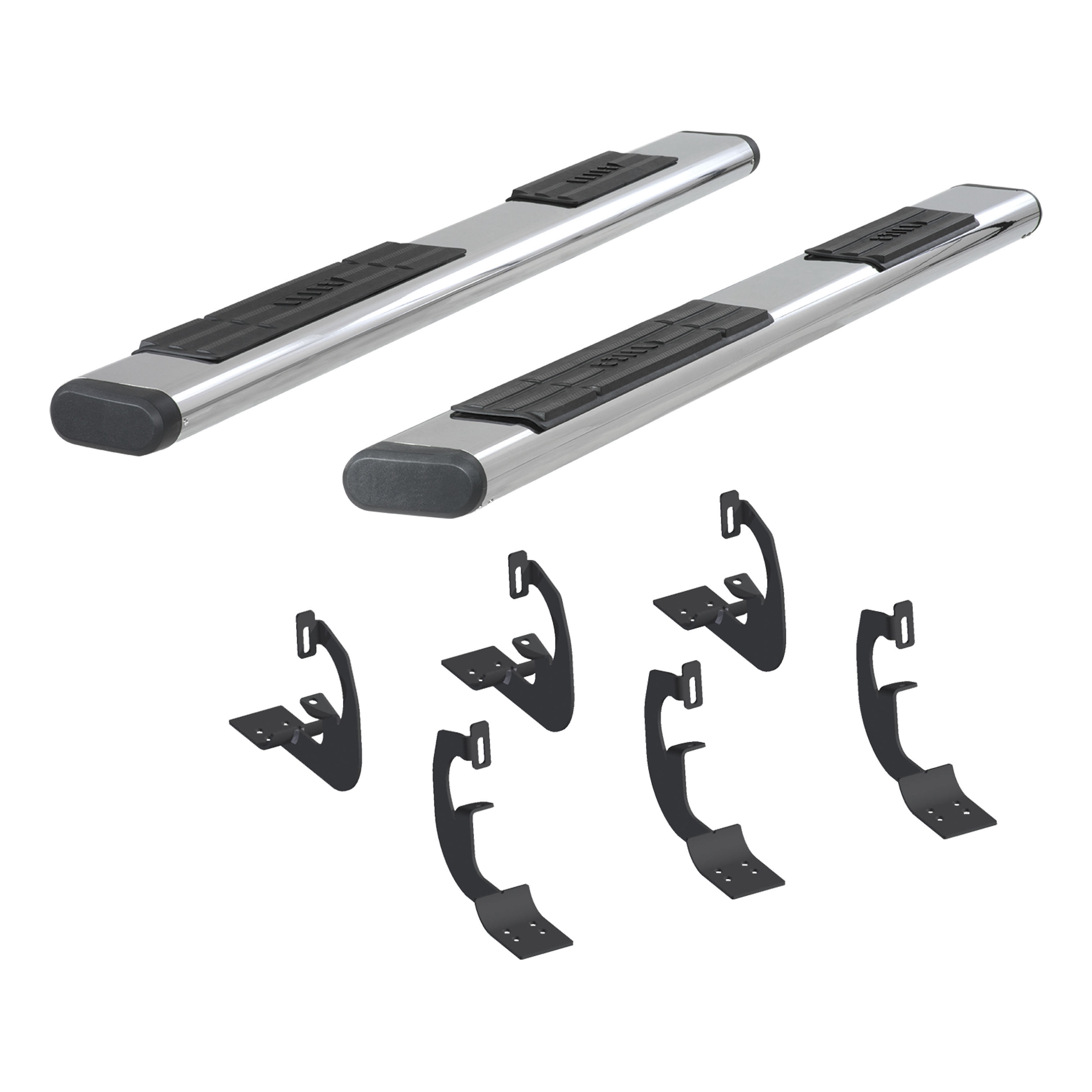 ARIES 4444023 6 x 75-Inch Oval Polished Stainless Steel Nerf Bars ...