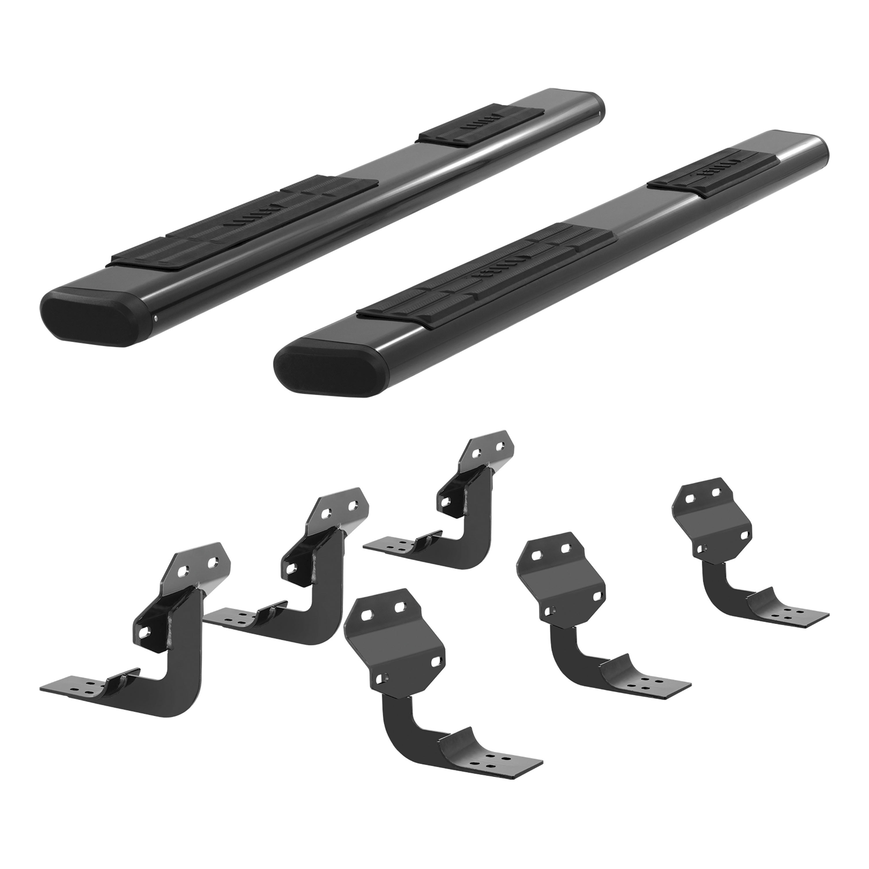 ARIES 4445037 6 x 75-Inch Oval Black Aluminum Nerf Bars, Select Toyota Tacoma Fits select: 2023 TOYOTA TACOMA ACCESS CAB/SR/SR5/TRD SPORT/TRD OFF ROAD