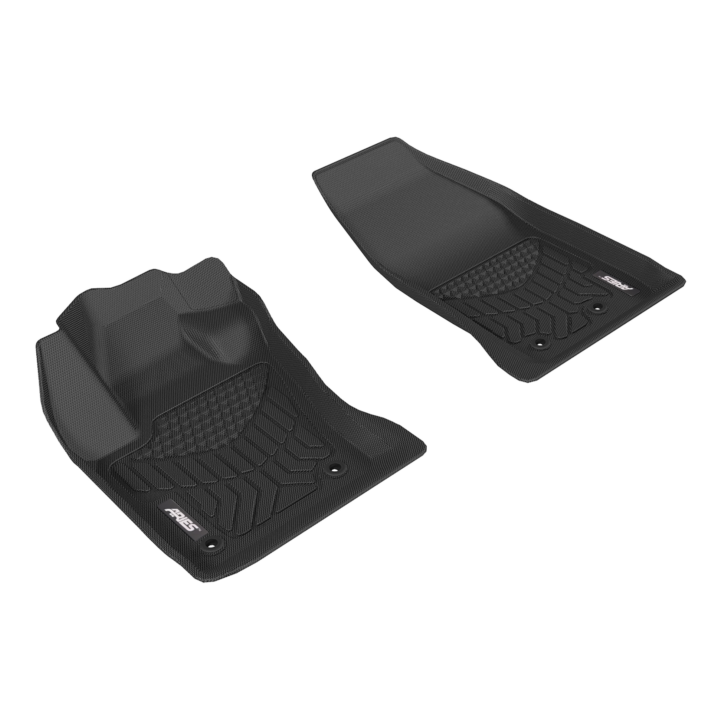 ARIES FA00511809 StyleGuard XD Black Custom Floor Liners, Select Fiat
