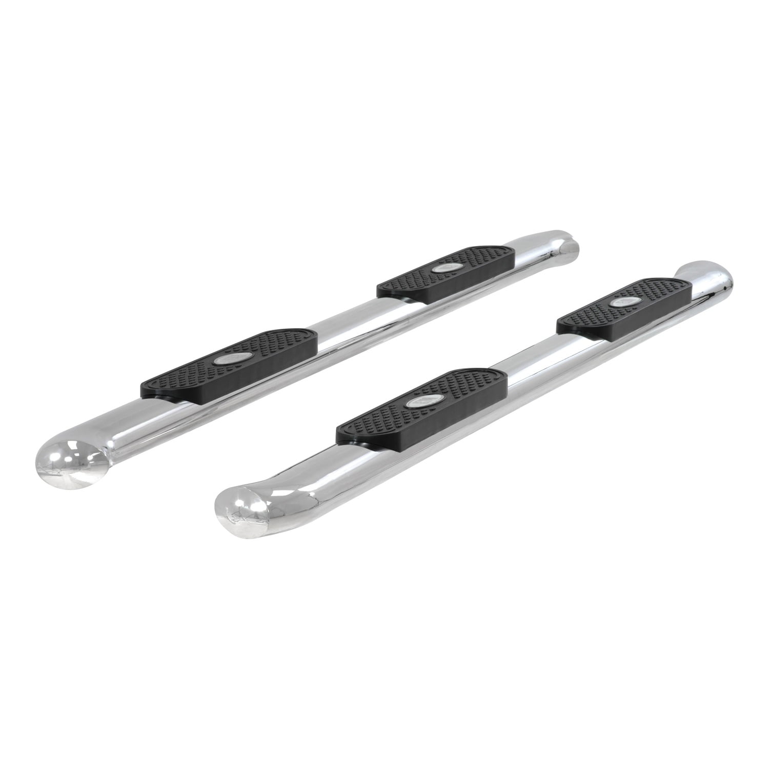 ARIES S224013-2 4-Inch Oval Polished Stainless Steel Nerf Bars, Select Chevrolet Silverado, GMC Sierra 1500, 2500, 3500 HD Fits select: 2011 ,2013 CHEVROLET SILVERADO K1500 LT