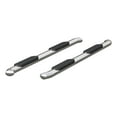 thumbnail image 1 of ARIES S229042-2 4-Inch Oval Polished Stainless Steel Nerf Bars, Select Nissan Titan, XD, 1 of 6