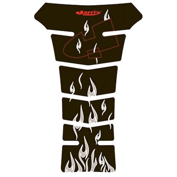 Ariete Puzzle EVO Tank Protectors Transparent Black 13902-FU