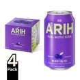 thumbnail image 1 of ARIH Dual Biotic Prebiotic & Postbiotic Soda, Berry Bliss, 12 fl oz, 4 Pack, 1 of 8