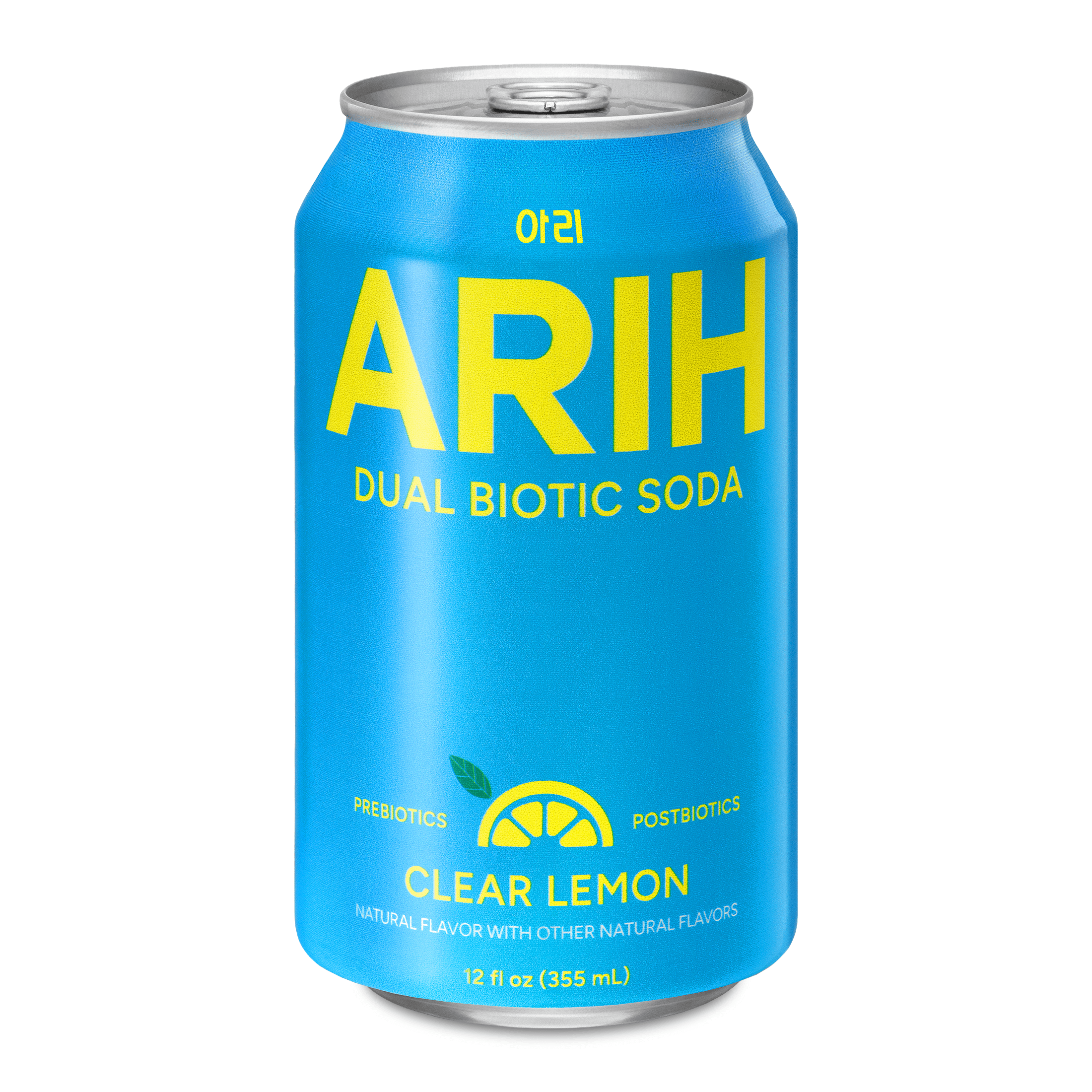 ARIH Dual Biotic Soda, Functional Prebiotic and Postbiotic Soda