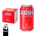 thumbnail image 1 of ARIH Dual Biotic Soda, Functional Prebiotic and Postbiotic Soda, Low Sugar, Positive Orange, 12 fl oz, 4 Pack, 1 of 8