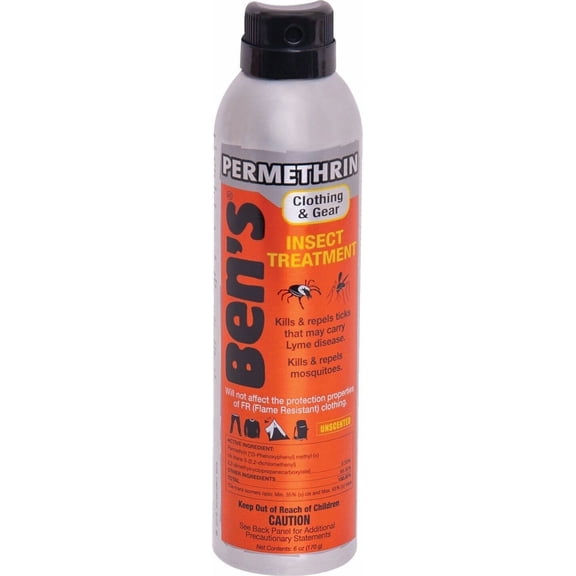ARISE- Ben'S Permethrin Clothing & Gear Insect Repellent Treatment Spray Can 6Oz.