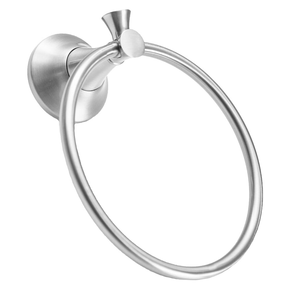 Satin Nickel Wall Mounted Towel Ring