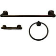 thumbnail image 1 of ARISTA Belding Collection 3 Piece Bath Hardware Set in Oil-Rubbed Bronze, 1 of 1