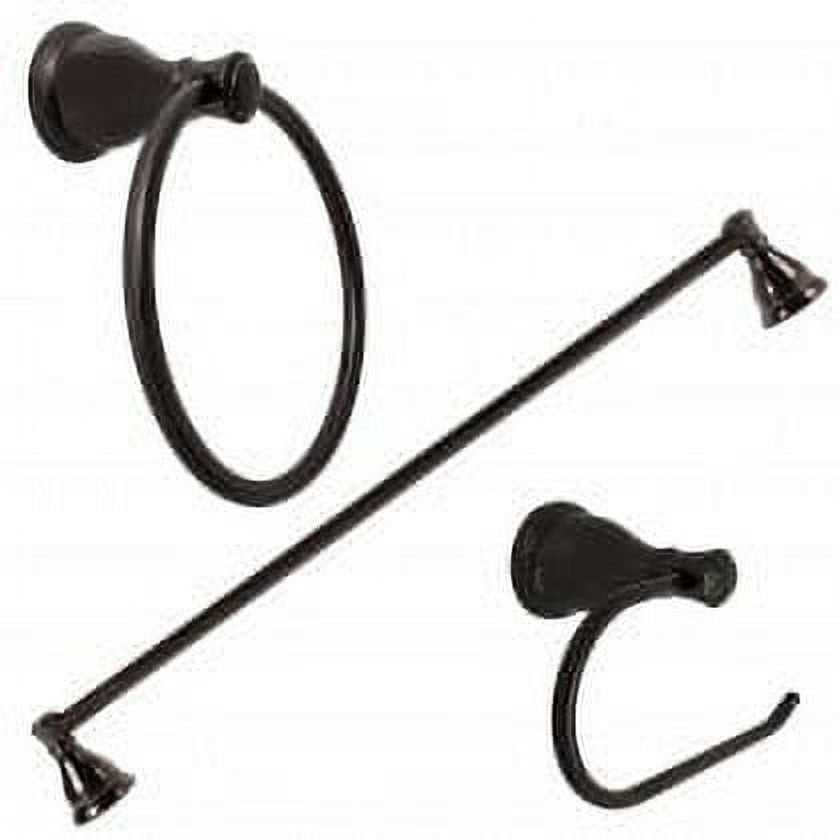 Castilla Oil Rubbed Bronze 3-Piece Bathroom Hardware Set