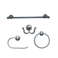 thumbnail image 1 of ARISTA Castilla Collection 4-Piece Bathroom Hardware Set in Satin Nickel, 1 of 6