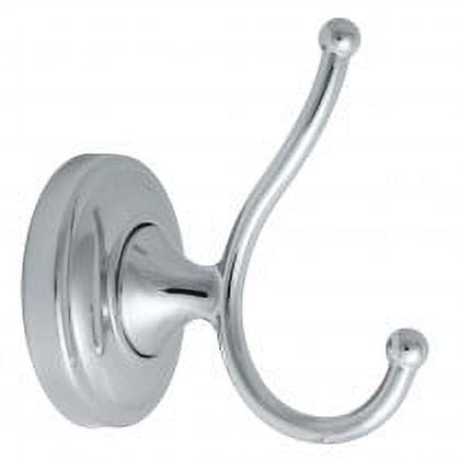 ARISTA Edgerton Collection Double Robe Hook in Chrome