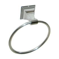 ARISTA Leonard Collection Wall Mounted Towel Ring in Chrome