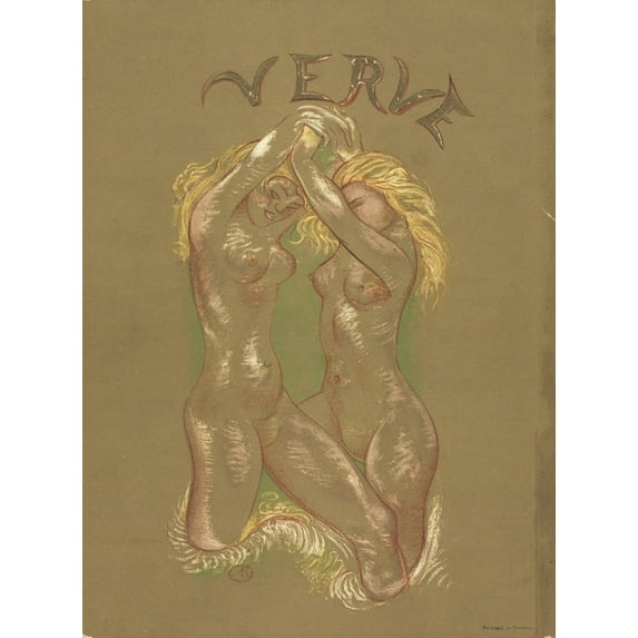 ARISTIDE MAILLOL Verve (Cover Only), 1939